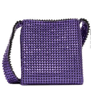 Paco Rabanne Purple Crossbody Bag